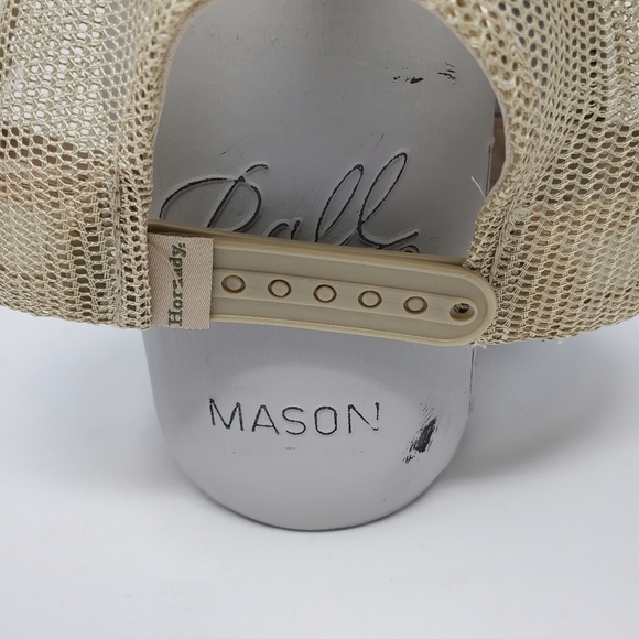 HORNADY BROWN TAN MESH TRUCKER CAP BASEBALL HAT MEN UNISEX OS BULLETS CARTRIDGES - Picture 8 of 12